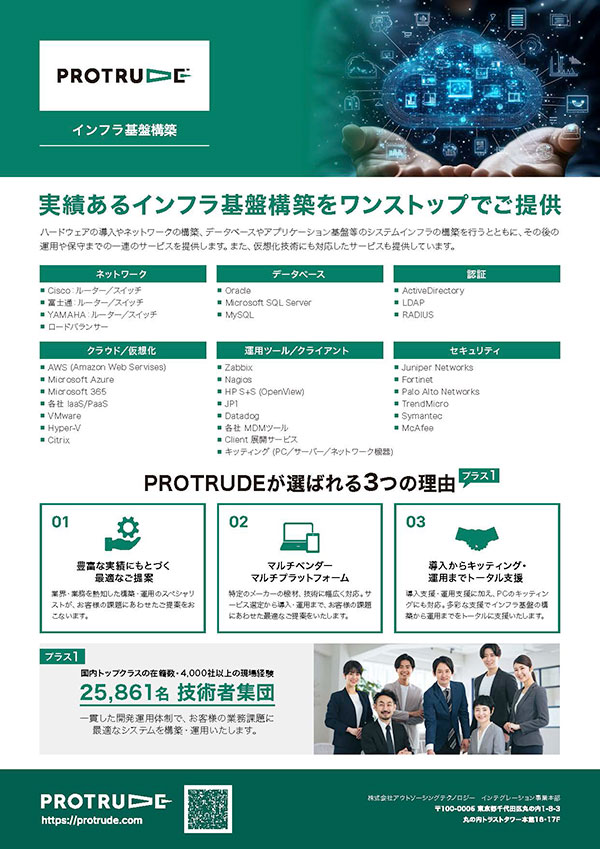 インフラ基盤構築