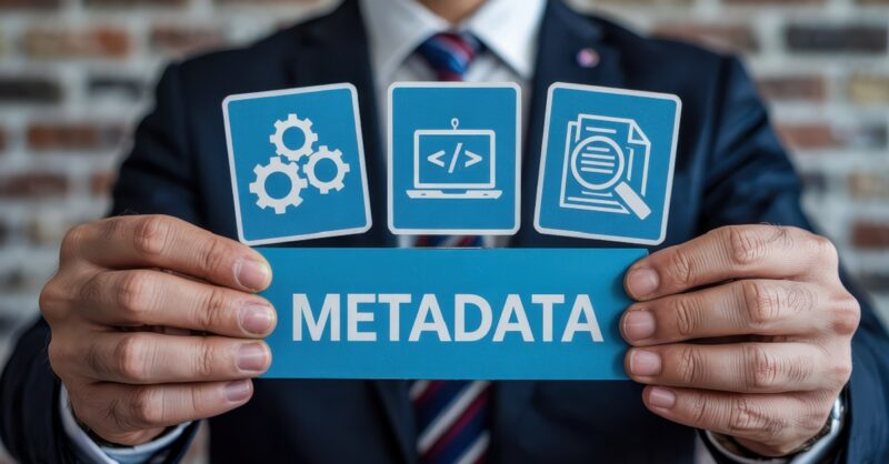 メタデータとは？6つの代表的な種類と効果的な活用方法