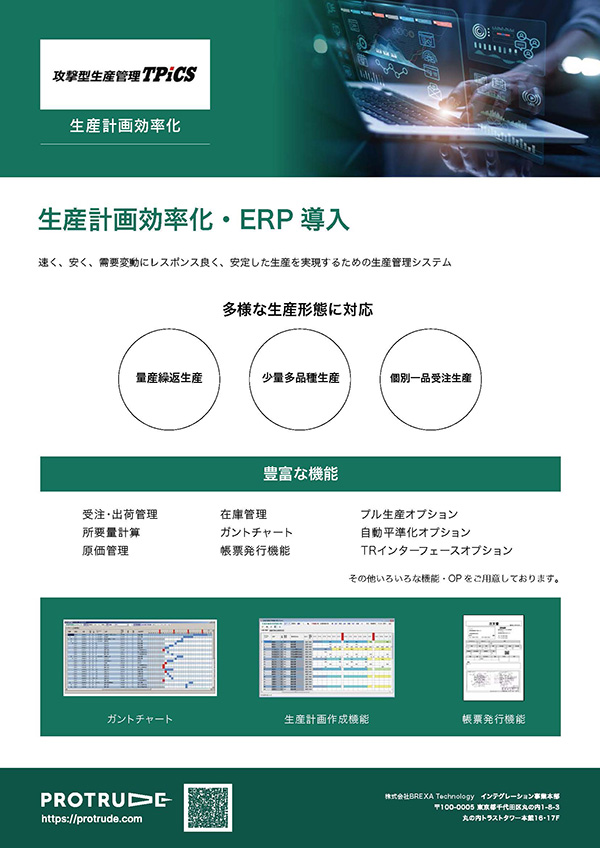 攻撃型生産管理 TPiCS