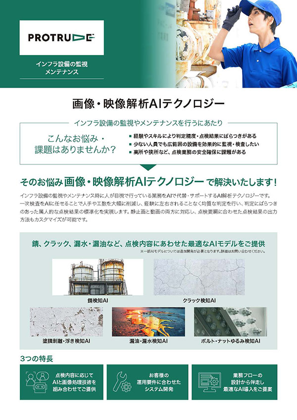 画像・映像解析AIテクノロジー