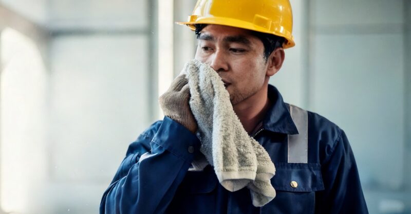 熱中症対策だけでは熱中症は防げない？現場で本当に必要な体調管理とは