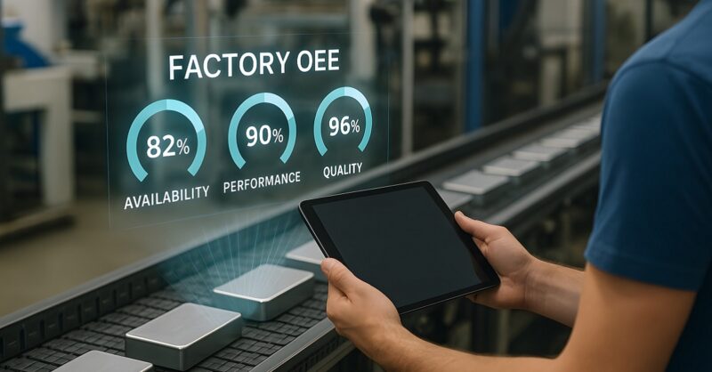OEEとは？計算方法や工場の稼働率を最大化する改善ステップ
